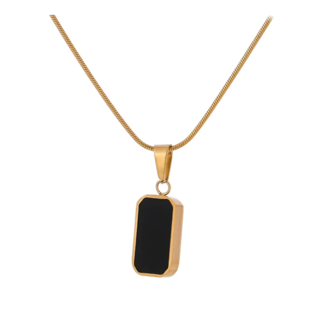 Radiant Double-Sided Pendant Necklace