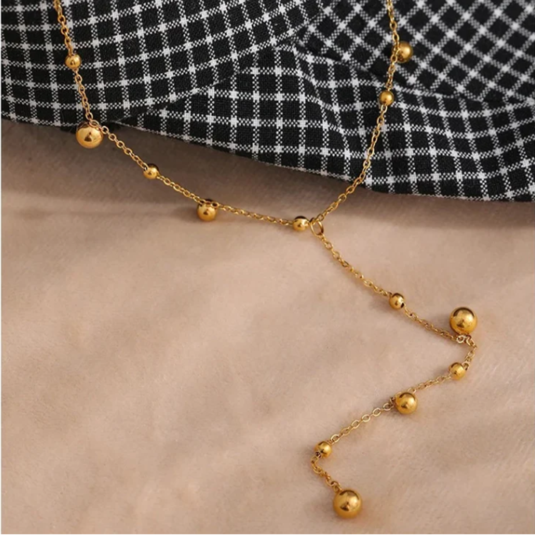 Golden Essence Long Necklace