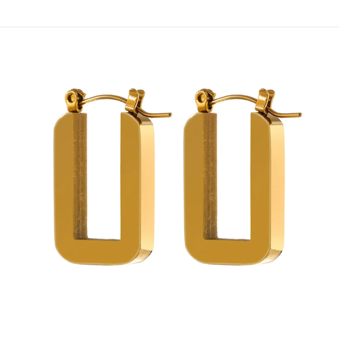 Square Eclaire Earring